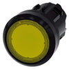 Siemens Illuminated pushbutton, round, yellow, 22mm