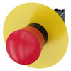 Siemens Emergency stop mushroom pushbutton, red, 40mm