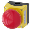 Siemens Enclosure, emergency stop palm pushbutton, red