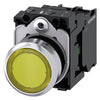 Siemens Illuminated pushbutton with holder, 22 mm