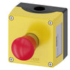 Siemens Enclosure, emergency stop pushbutton, red, 1NC
