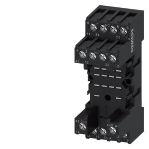 Siemens Plug-in socket for PT relay, 4 c/o contacts, screw