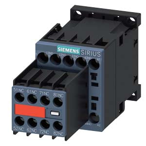 Siemens Contactor relay, screw, 4NO+4NC, 24VDC, size S00