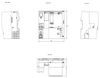 Siemens 1512SP-1 PN Central processing unit for ET 200SP - Dimensioned Drawing