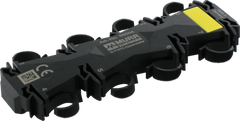 Murr Cable fixation, black, 8x M12