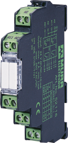Murr Frequency current convertor, screw, 10VDC, 20mA