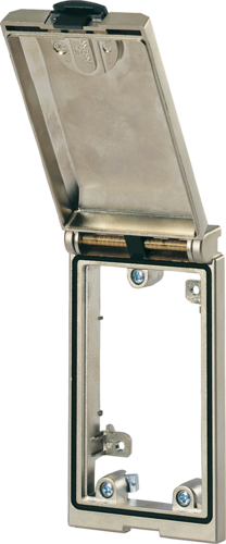 Murr Modlink MSDD Front panel frame, single, metal