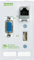 Murr Modlink Data insert, RJ45 + USB2.0 + SUB-D9