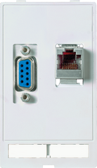 Murr Modlink Data insert, SUB-D9 female/female + RJ45