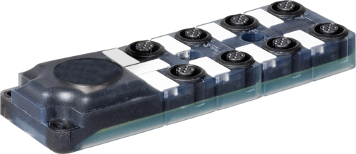 Murr Exact8 Distribution box, backside plug, 8-way, 5-pole