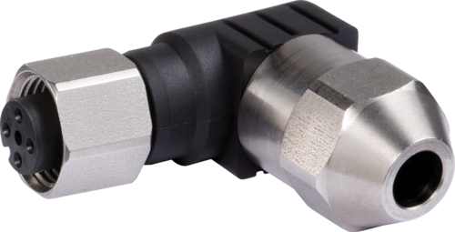 Murr M12 Connector, male 90°, 4-pole, c/s 0.25 - 0.5mm²