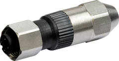 Murr M12 Connector, female 0°, 4-pole, c/s 0.25 - 0.5mm²