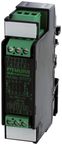 Murr MKS-D6/1300-1 Diode module, rail mount, screw, 1A