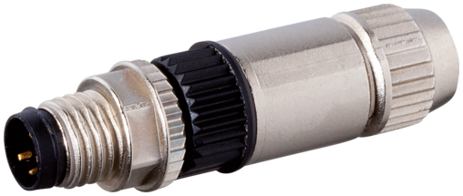 Murr M8 Connector, male 0°, 4-pole, c/s 0.14 - 0.34mm²