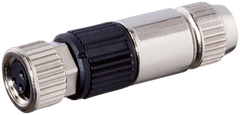 Murr M8 Connector, female 0°, field-wireable, 4-pole