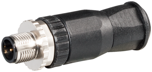 Murr Terminal, field-wireable, M12 male 0°, 5-pole, 2.5-8mm