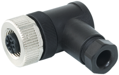 Murr Screw terminal, M12 female 90°, field-wireable, 8-pole