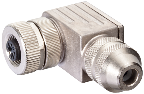 Murr Screw terminal, M12 Fem, 90°, 5P, B-cod Ø 6-8mm