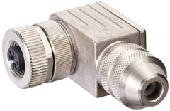 Murr Screw terminal, M12 Fem, 90°, 5P, B-cod Ø 6-8mm