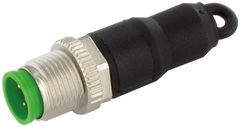Murr M12, male, bus terminating plug, devicenet, 5-pole