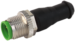 Murr M12 male, bus terminating plug, A-coded, 6-pole Murrelektronik