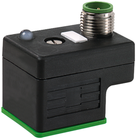 Murr M12 Adaptor on top of MSUD valve plug, 5-pole Murrelektronik