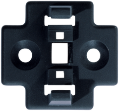 Murr Holder for M12 T coupler, slimline, screw fixing Murrelektronik