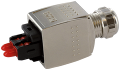 Murr SCRJ POF connector, push-pull, male 0°, 2-pole, 6.5-9mm Murrelektronik