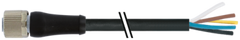 Murr M12 Power cable, 5-Pole, L-coded, female 0°, 35m Murrelektronik