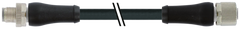 Murr Power cable, M12, male 0° / female 0°, 5-pole, 10m