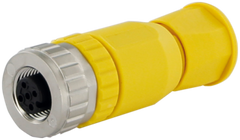 Murr M12 Screw terminal, female 0°, self wireable, 5-pole Murrelektronik