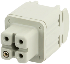 Murr Connector, A3 female, 3-pole, screw terminal, 400V, 10A Murrelektronik