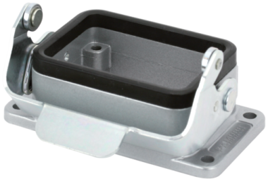 Murr B6 Bulkhead mounted housing, single locking, IP65 Murrelektronik