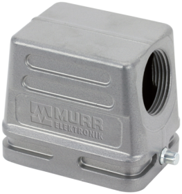 Murr B6 Hood, low profile, single locking, side entry M20 Murrelektronik
