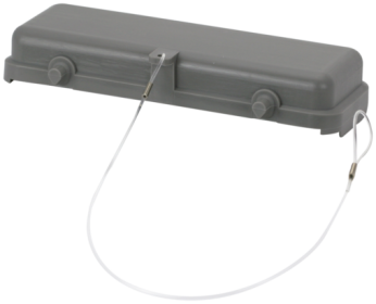 Murr B24 Protection cover, plastic, double locking lever Murrelektronik
