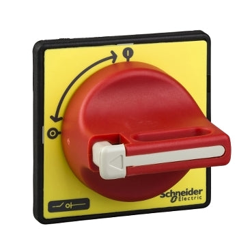 Schneider TeSys Vario/mini Vario, front + red rotary handle Schneider Electric