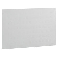 Schneider sheet of labels, 112 legend blanks, 8 x 12mm Schneider Electric