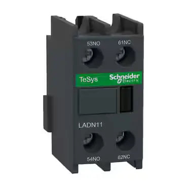 Schneider TeSys D Auxiliary contact block, 1NO + 1NC