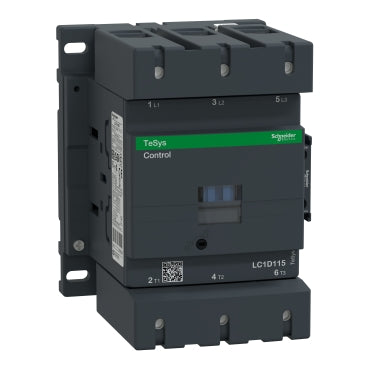 Schneider TeSys D Contactor, 3-pole, 3NO, 230VAC, 115A