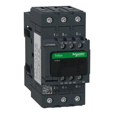 Schneider TeSys D Contactor, 3-pole, 3NO, 110VAC coil, 65A