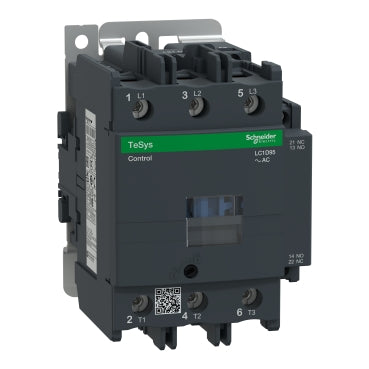 Schneider Contactor, 3-pole, 3NO, 400VAC coil, 95A
