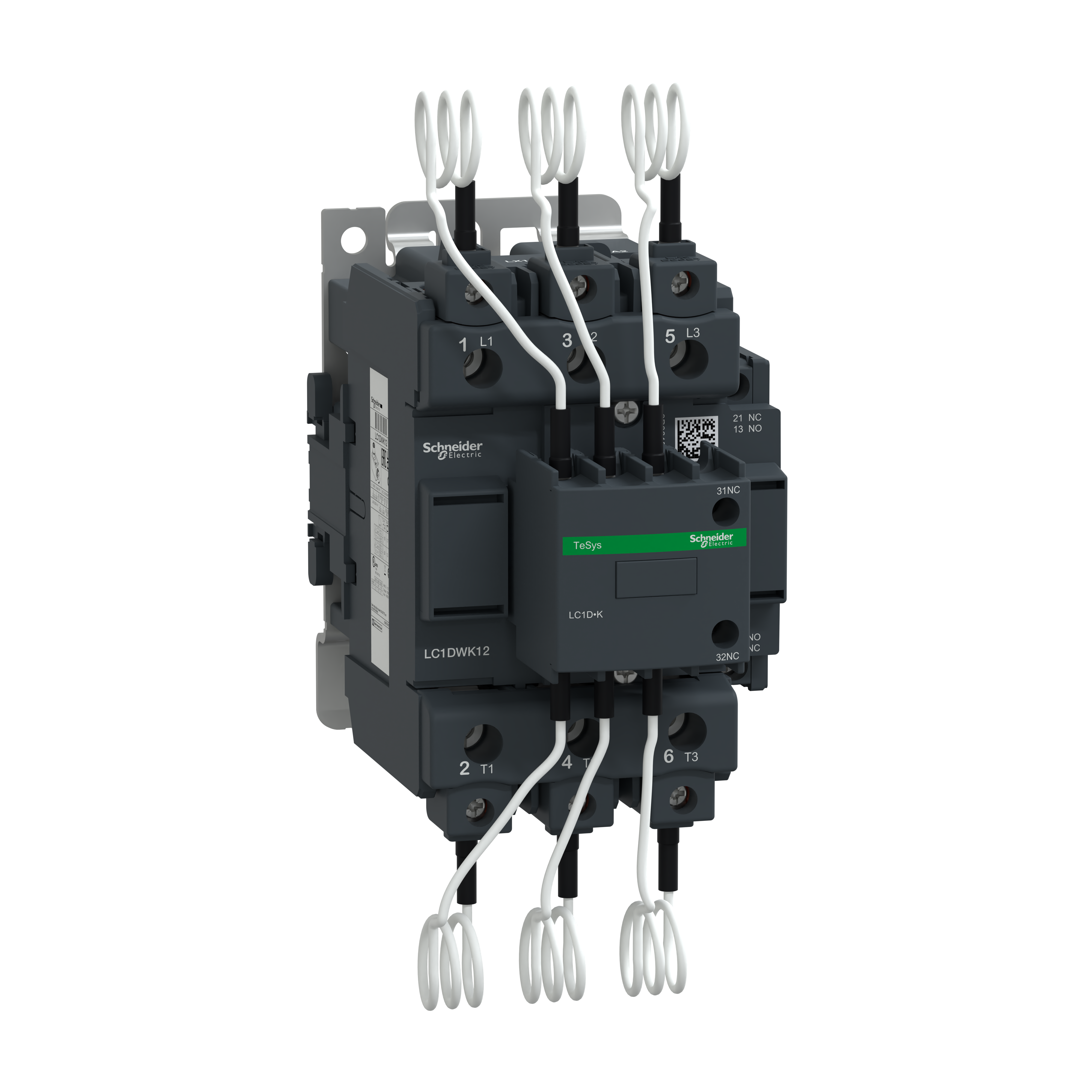 Schneider Capacitor contactor, 3-pole, 230V coil, 3NO Schneider Electric