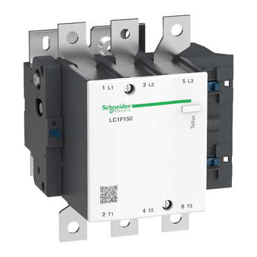 Schneider TeSys F Contactor, 3-pole, no coil, 50/60Hz, 150A