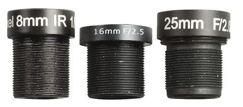 Congnex Lens, s-mount, fixed aperture, M12, 12mm