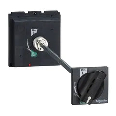 Schneider Extended rotary handle, black, IP55