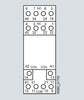 Siemens Plug-in socket for PT relay, screw terminal, 2 c/o