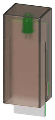 Siemens LED module, green, 24 V DC