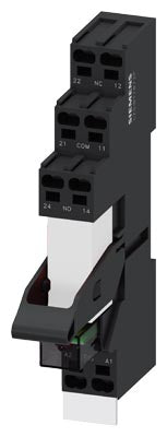 Siemens LZS Coupling relay, DPDT, 2-pole, 24VDC coil