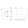 Siemens LZS Coupling relay, DPDT, 2-pole, 24VDC coil