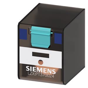 Siemens Plug-in relay, 3 changeover contacts, 24VDC, 10A Siemens